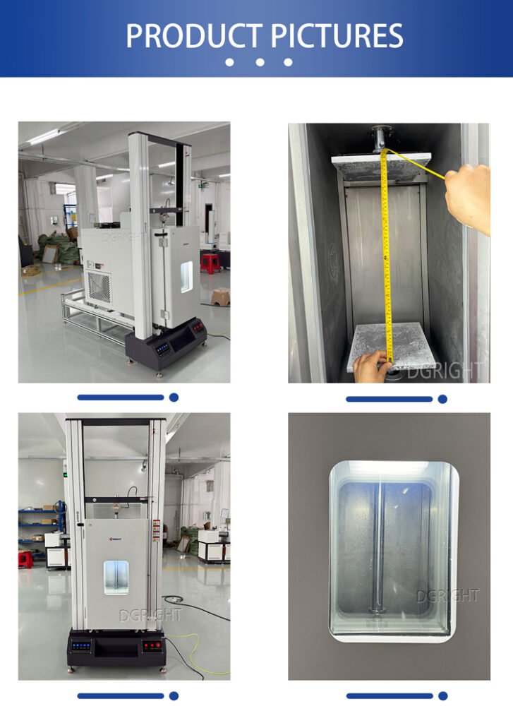 High temperature tensile strength machine