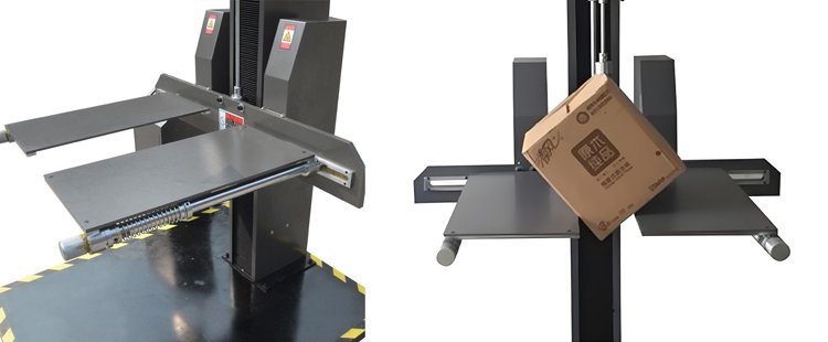 Double Wing Packaging carton Box Drop Tester