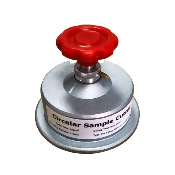 RT-814 Circle Fabric Sample Hand Press GSM Cutter