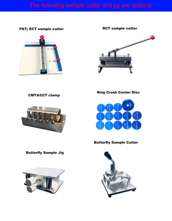 RT-414 Paper Edge Compression Test, Paper Ring Crush Sample Cutter - Image 2