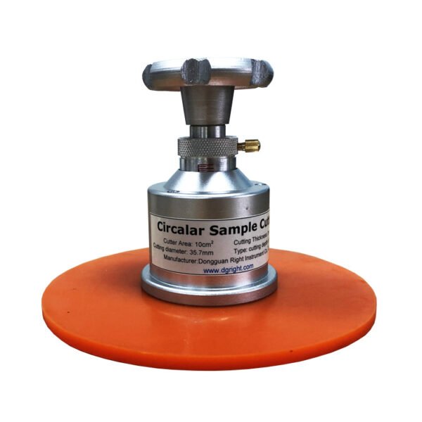 RT-814 Circle Fabric Sample Hand Press GSM Cutter - Image 4