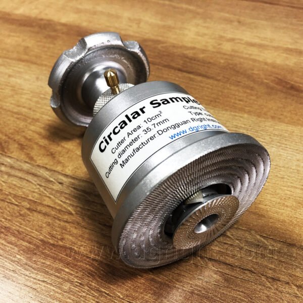 RT-814 Circle Fabric Sample Hand Press GSM Cutter - Image 5