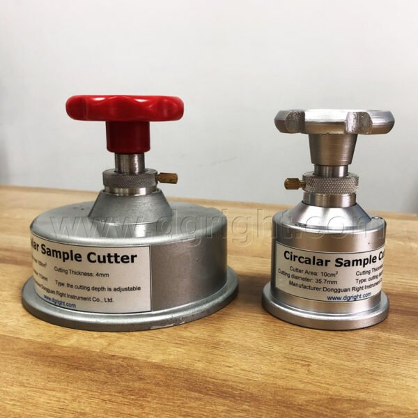 RT-814 Circle Fabric Sample Hand Press GSM Cutter - Image 6