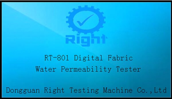 RT-801 Digital Fabric Water Permeability Tester - Image 4