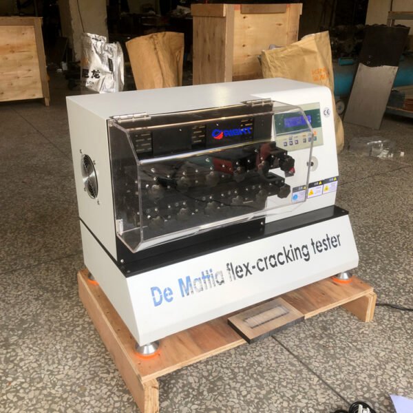 RT-836A Demattia Rubber Flexing Fatigue Test Machine Leather Flex Resistance Tester - Image 6