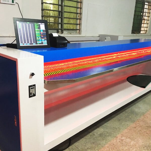 RT-517 Infrared Scanning Vertical Leather Measuring Machine - Image 3