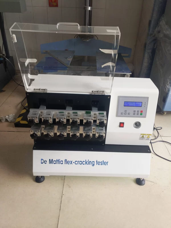 RT-836A Demattia Rubber Flexing Fatigue Test Machine Leather Flex Resistance Tester - Image 7