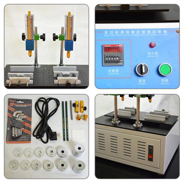 Multi-functional Alcohol Eraser Pencil Abrasion Resistance Tester - Image 6