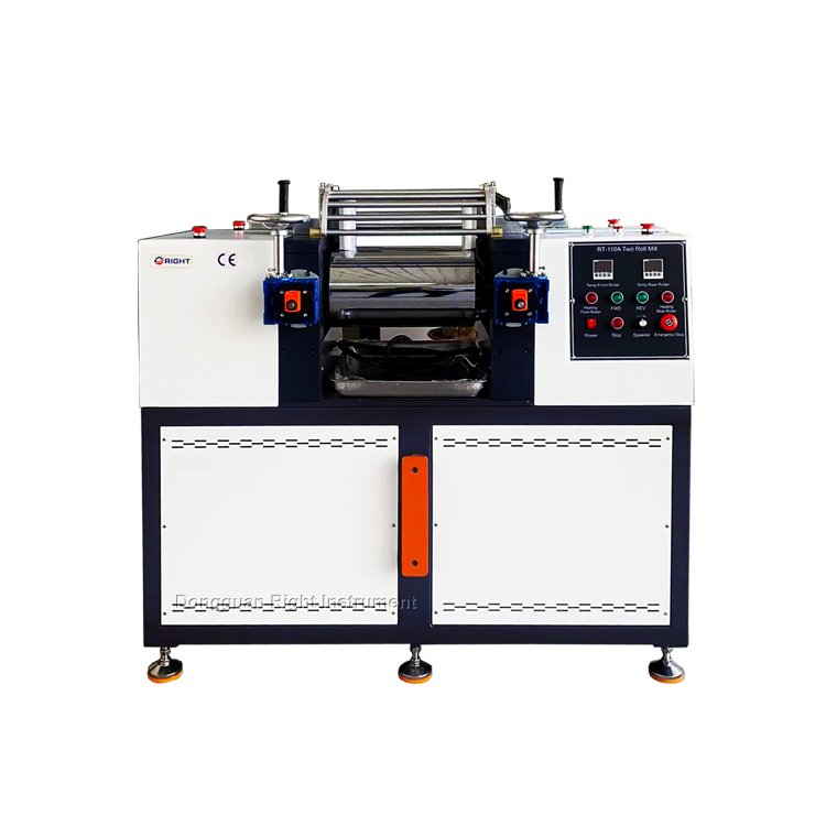RT-110 Botton Type Two Roll Open Mixing Mill (Electronic Heating ...