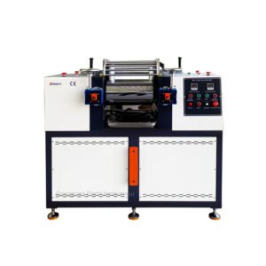 button type two roll mill