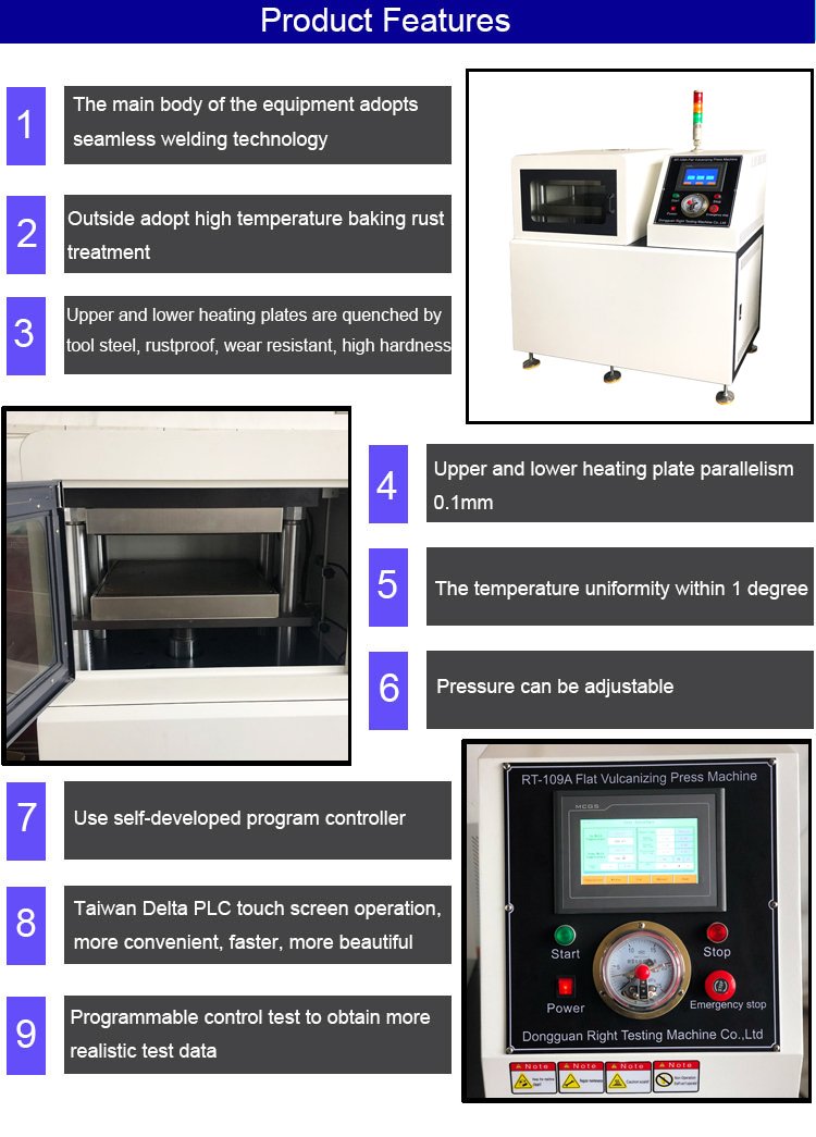 Rubber Vulcanizing Press Machine
