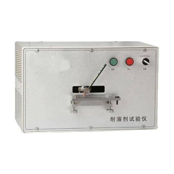 Enameled wire solvent-resistance tester