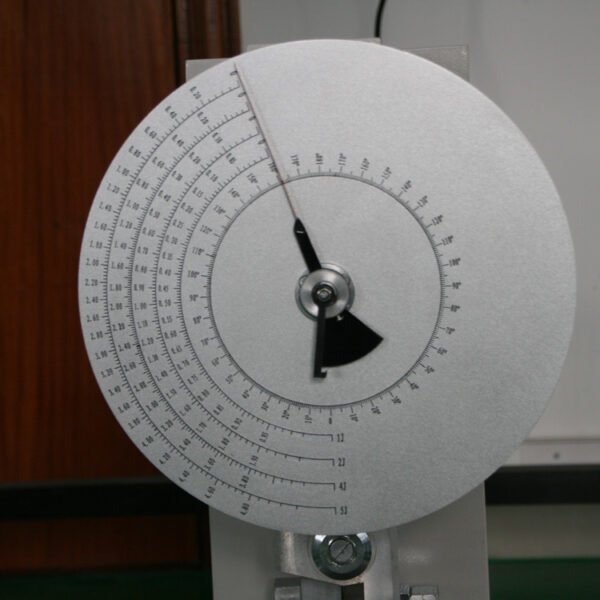 Pointer type Charpy impact tester
