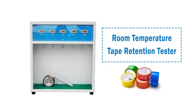 Room temperature adhesive tape retention testing machine