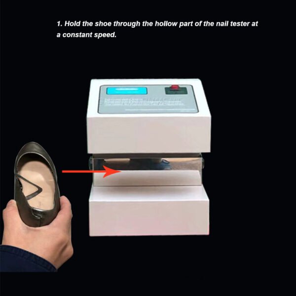 Toe needle metal detector