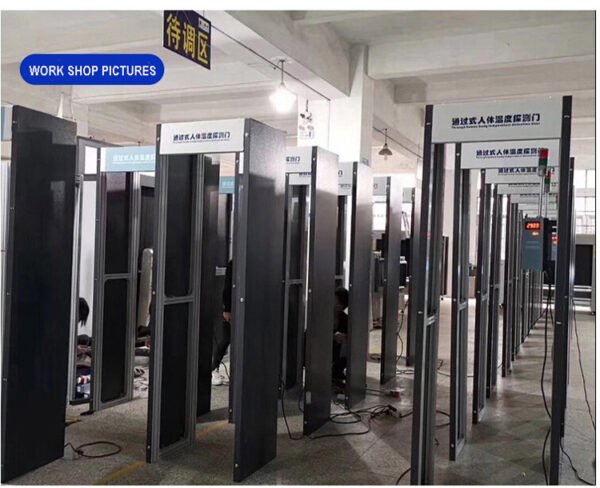 Infrared Human Body Temperature Detection Door