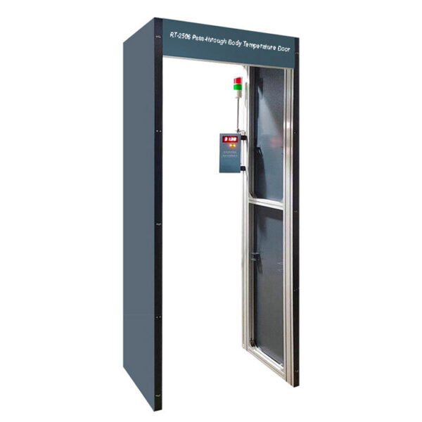 Infrared Human Body Temperature Detection Door