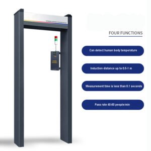 Infrared Human Body Temperature Detection Door