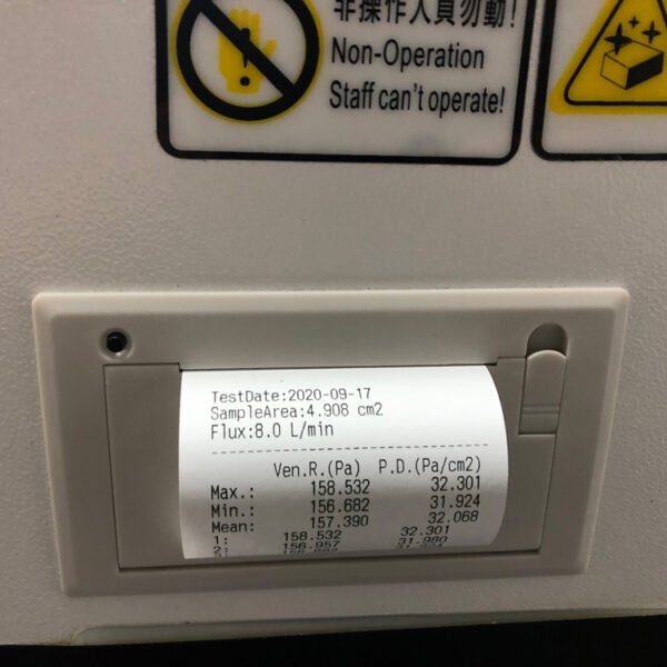Mask Pressure Difference Tester