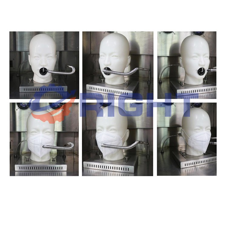 Mask Particle Filtering Effect Test System