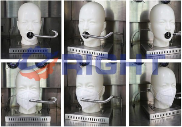 Mask Particle Filtering Effect Test System