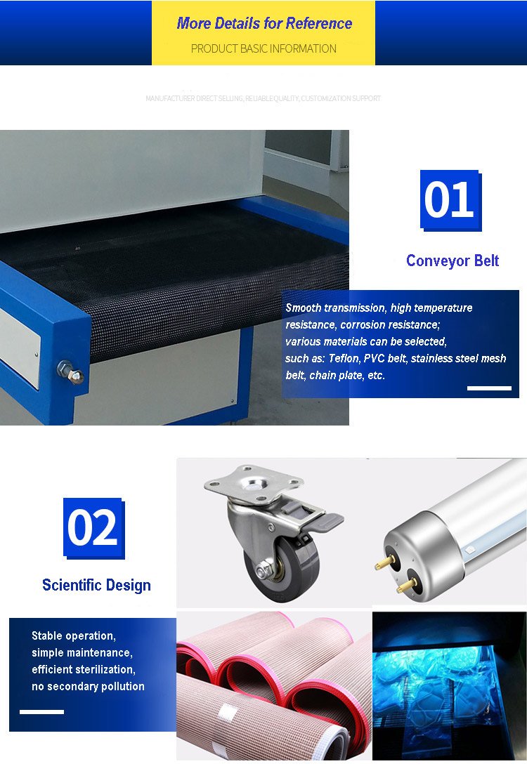 Tunnel UV Sterilization Machine