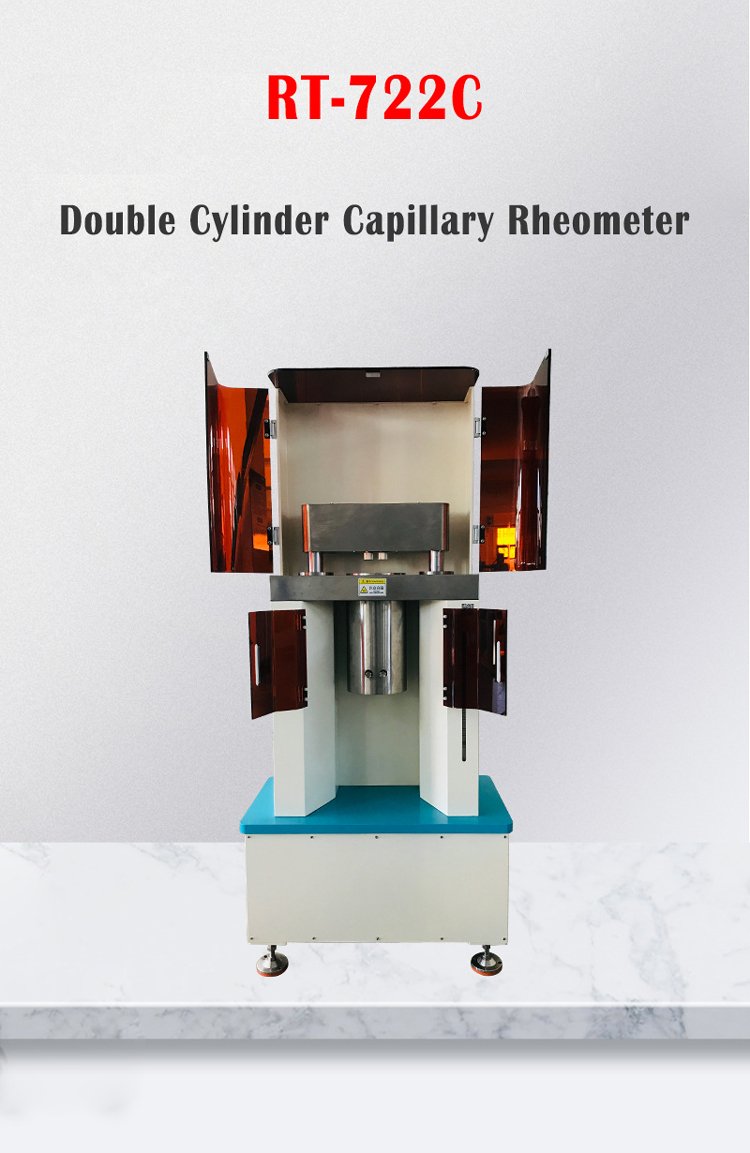 Double Cylinder Capillary Rheometer Machine