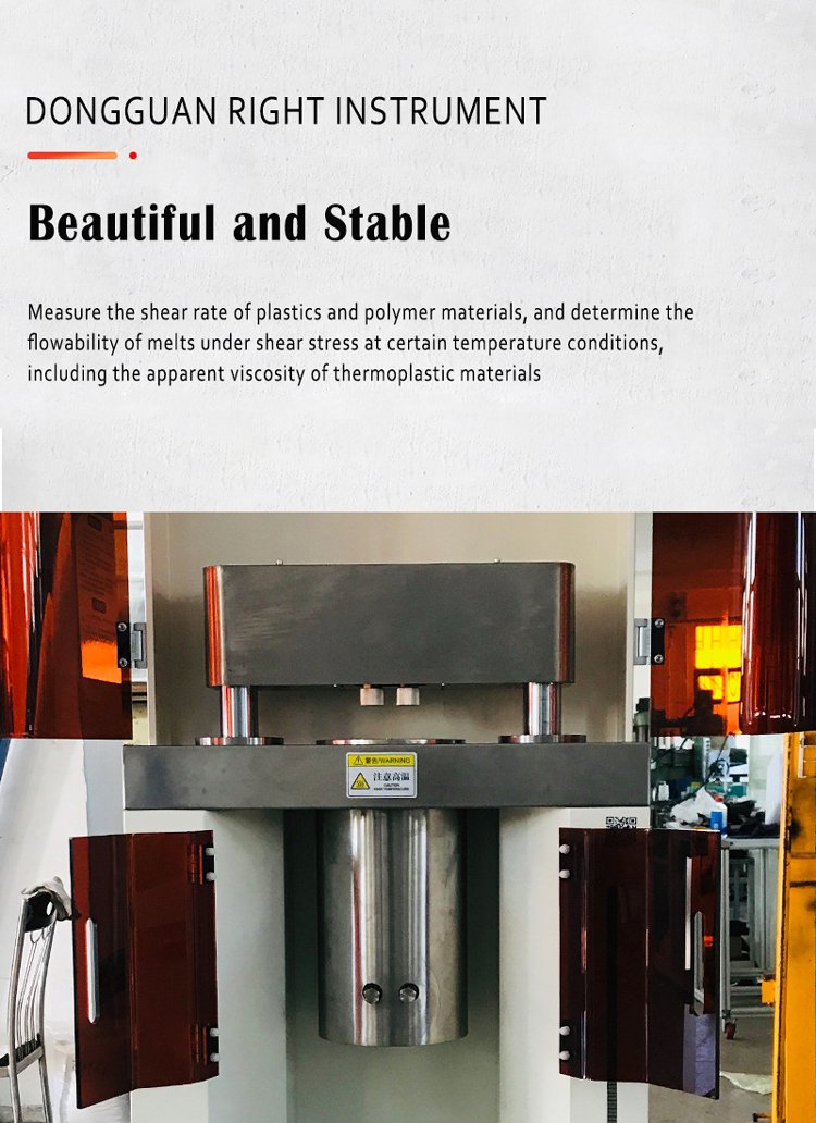 Double Cylinder Capillary Rheometer Machine