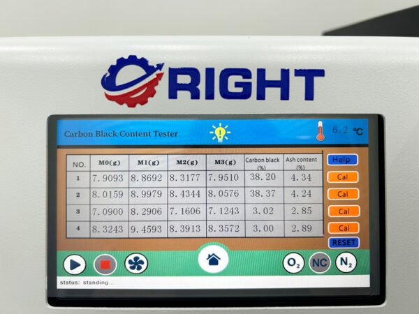 carbon black content tester