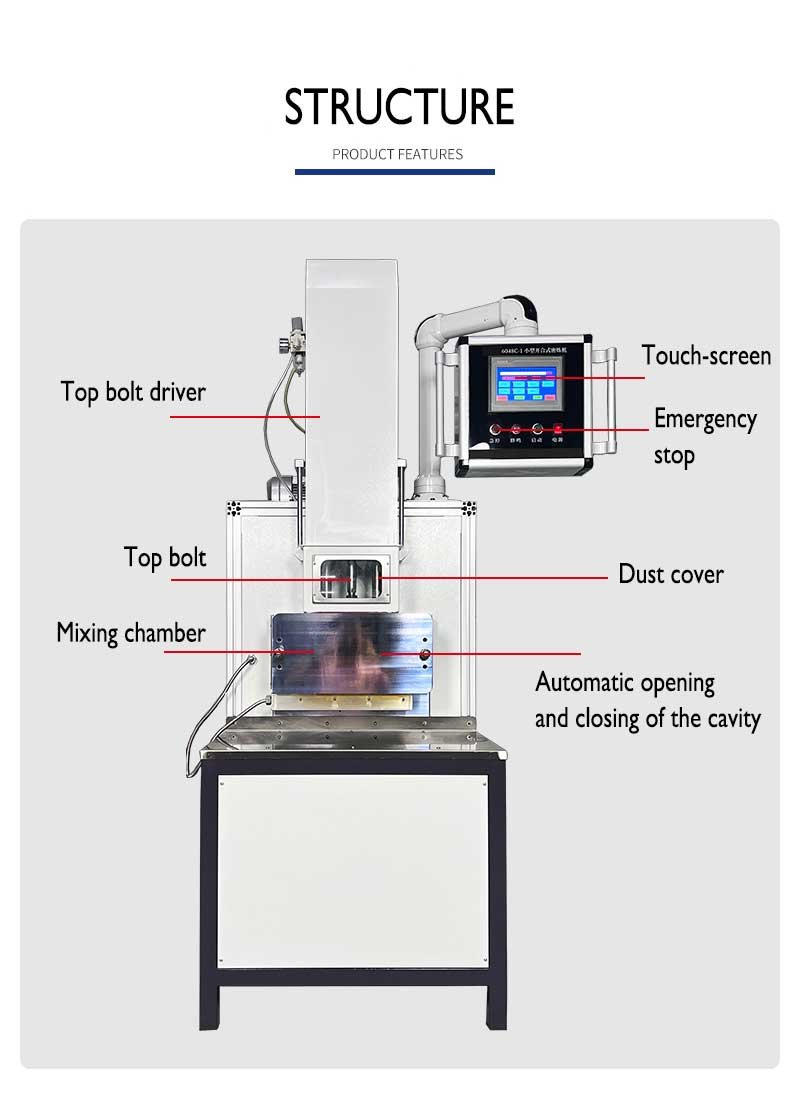 Opening and Closing Rubber Dispersion Kneader