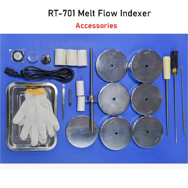 Touchscreen Plastic Melt Flow Indexer MFR MVR Tester (RT-701B) - Image 3
