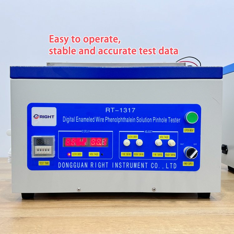 IEC60851-5 Digital Enameled Wire Phenolphthalein Solution Pinhole Tester