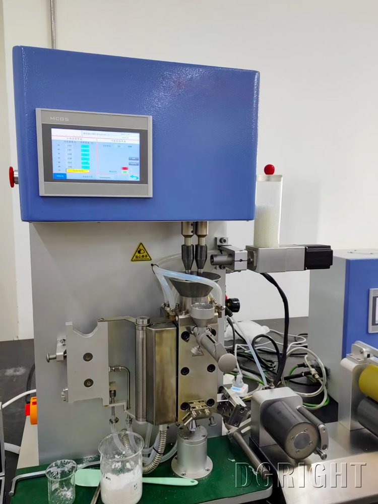 Mini Conical Twin Screw Extruder