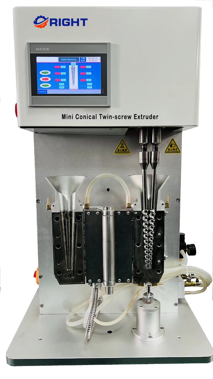 RT-739 Desktop Conical Twin Screw Extruder