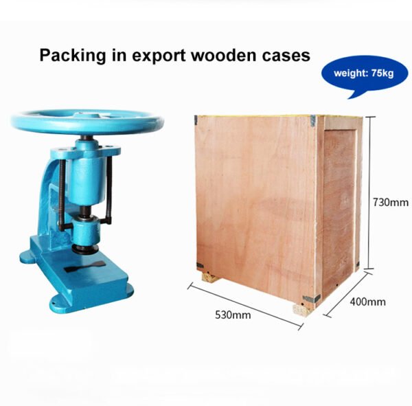 RT-121 Manual Rubber Sample Cutter Machine