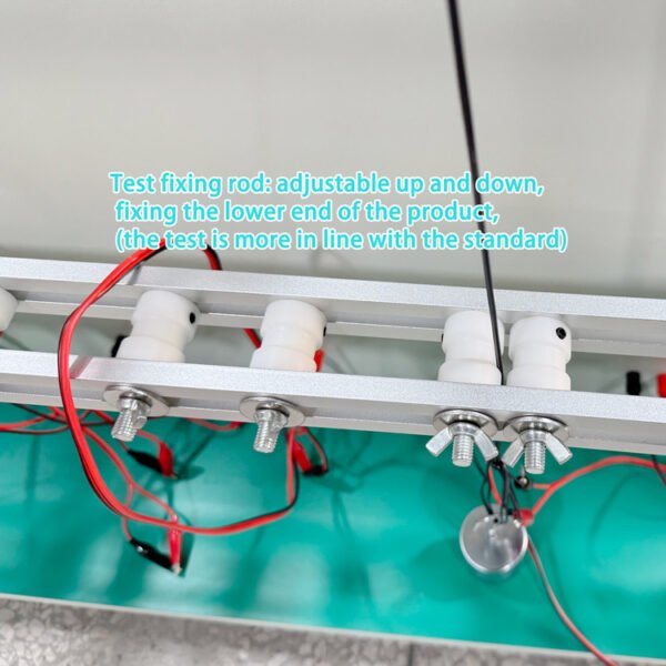 Plug wire bending testing machine