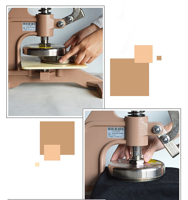 Handle Press Textile GSM Sample Cutter