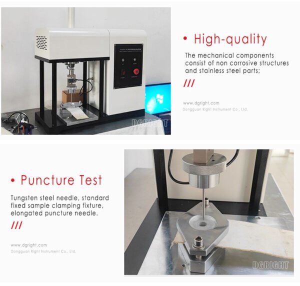 ISO 20344 Computerized Shoes Compression and Puncture Tester