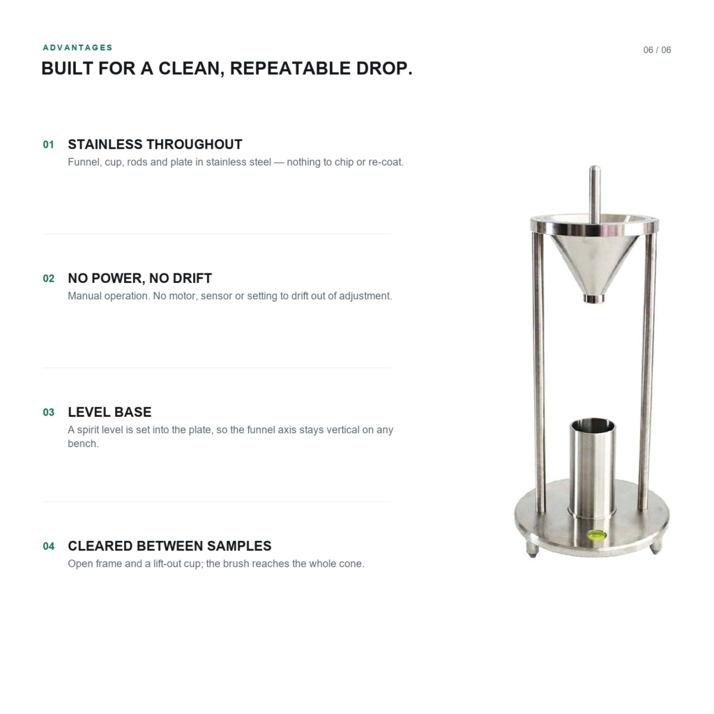 GB/T 16913 Dust Bulk Density Tester